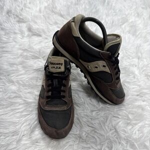 Saucony Jazz Original Women's Sneakers 9 Low M Shoes Canvas EarthTone Neutral